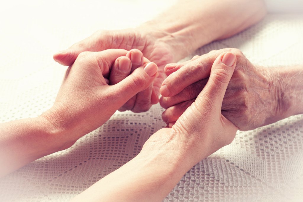 helping hands nursing services, elderly caregiver, senior care, home care